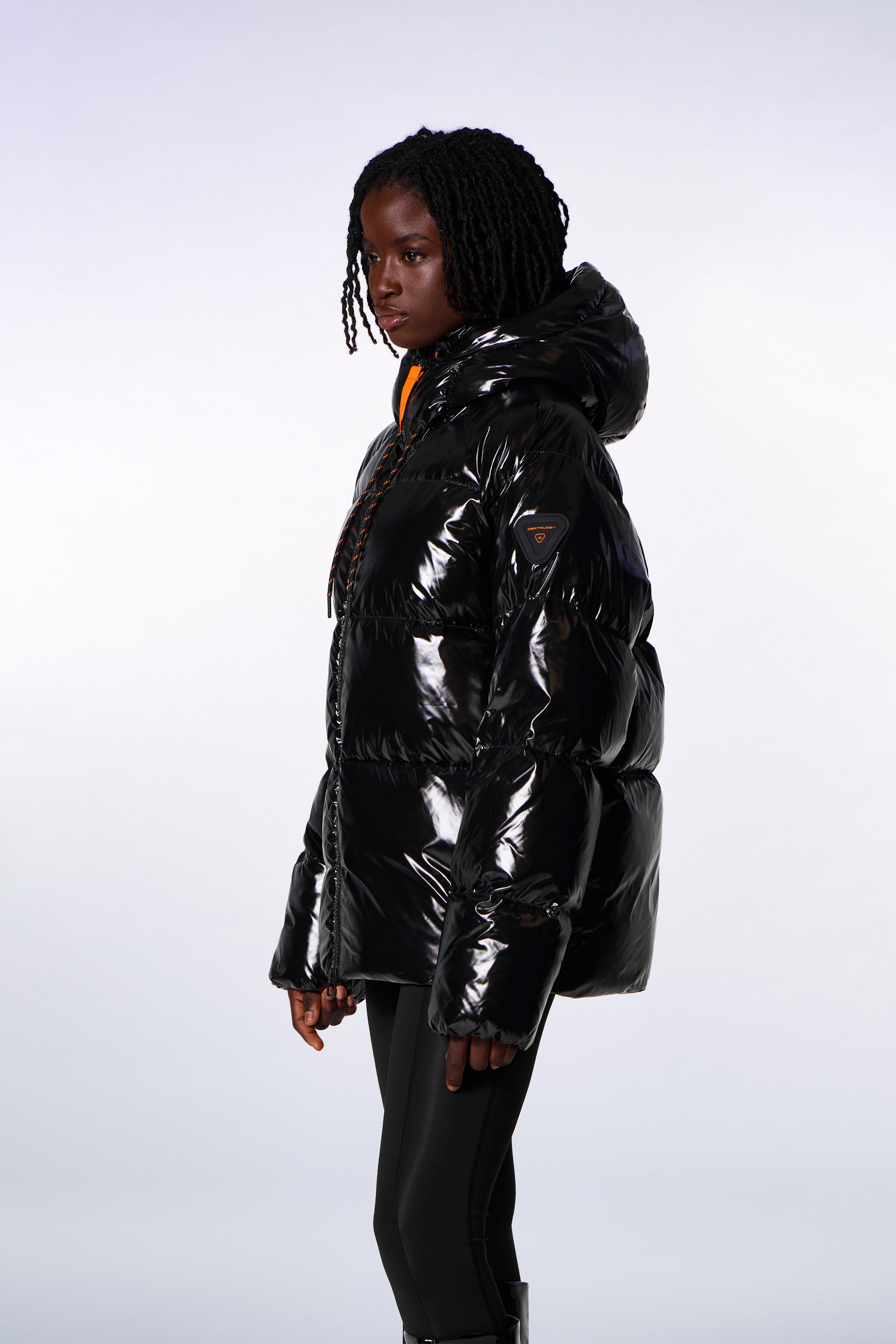 Doudoune puffy brillante sans manches Galilée dark night femme - - Gertrude